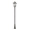 Z-Lite Talbot 3 Light Outdoor Post Mounted Fixture, Oil Rubbed Bronze And Seedy 579PHXLR-519P-ORB - alternate 1
